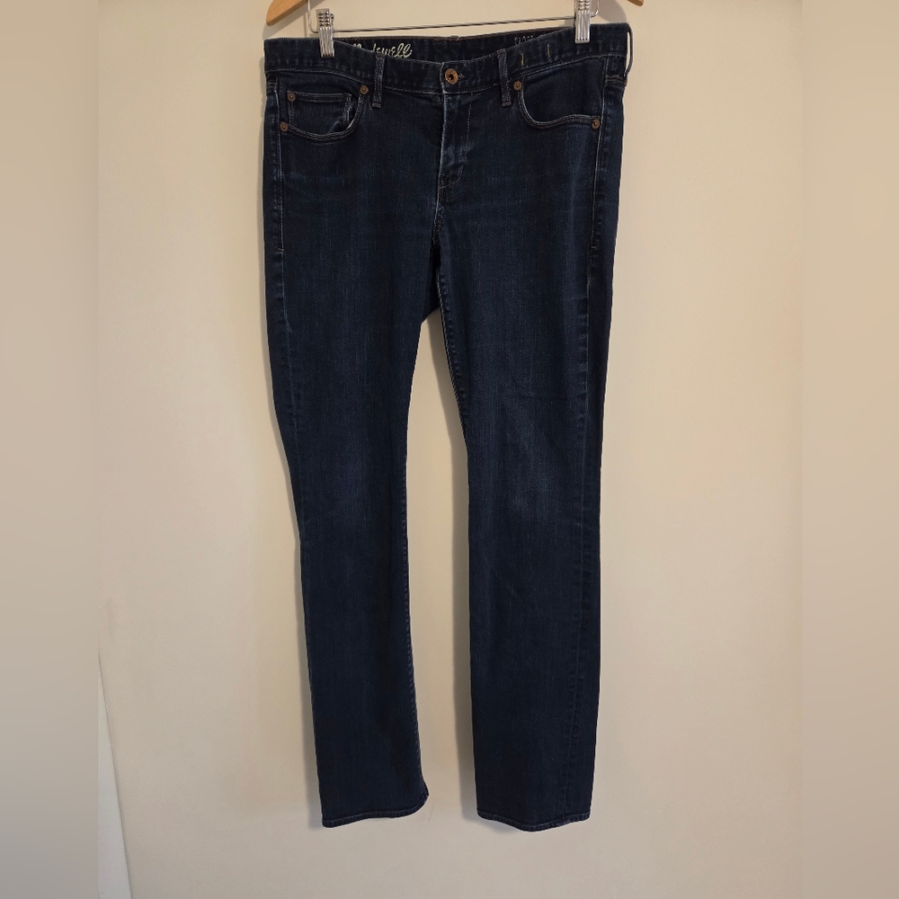 Madewell Rail Straight Blue Jeans